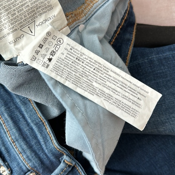 AS NEW PULL & BEAR SKINNY HIGH RISE JEANS SIZE 8 - Picture 15 of 15